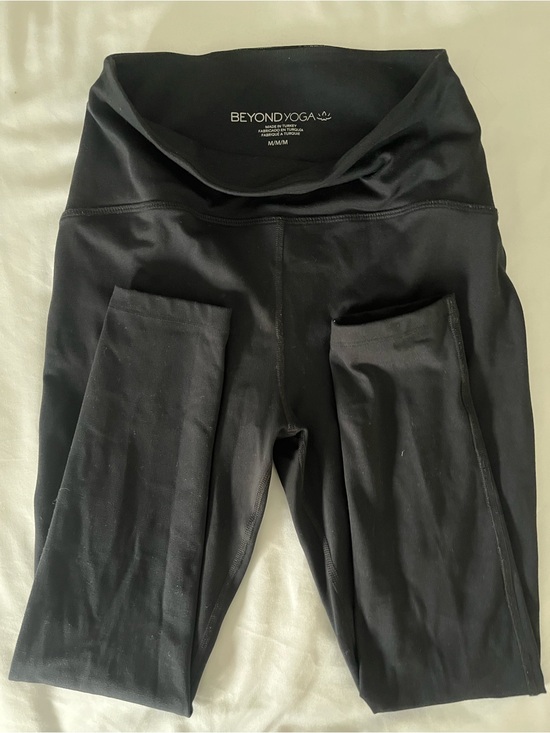 Beyond Yoga Pants - Beyond Yoga Black High Waist Leggings
